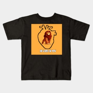 Mufasa he lives in you Kids T-Shirt